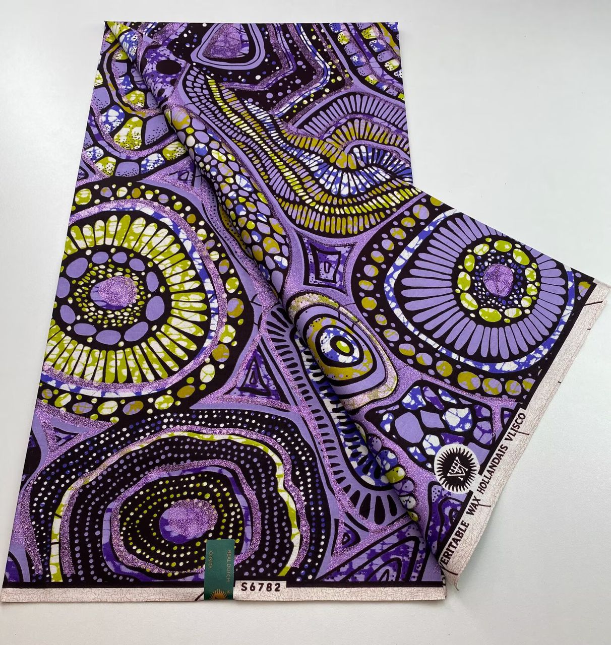African wax print fabric-6Yards super wax gold imitation higher quality in different colors