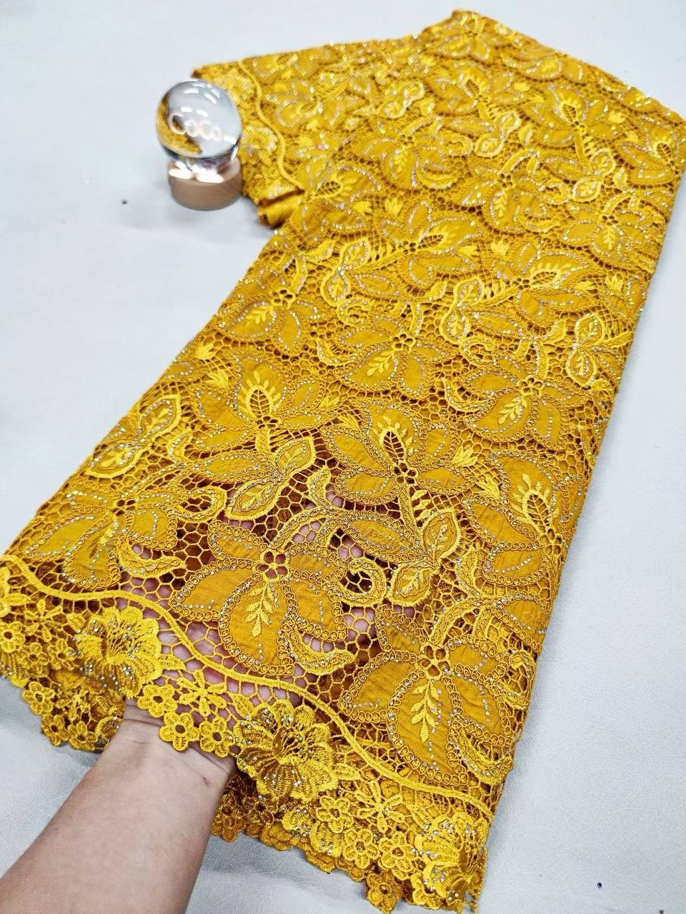 Luxury Floral Cord Lace-5yards